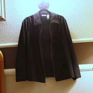 black jacket